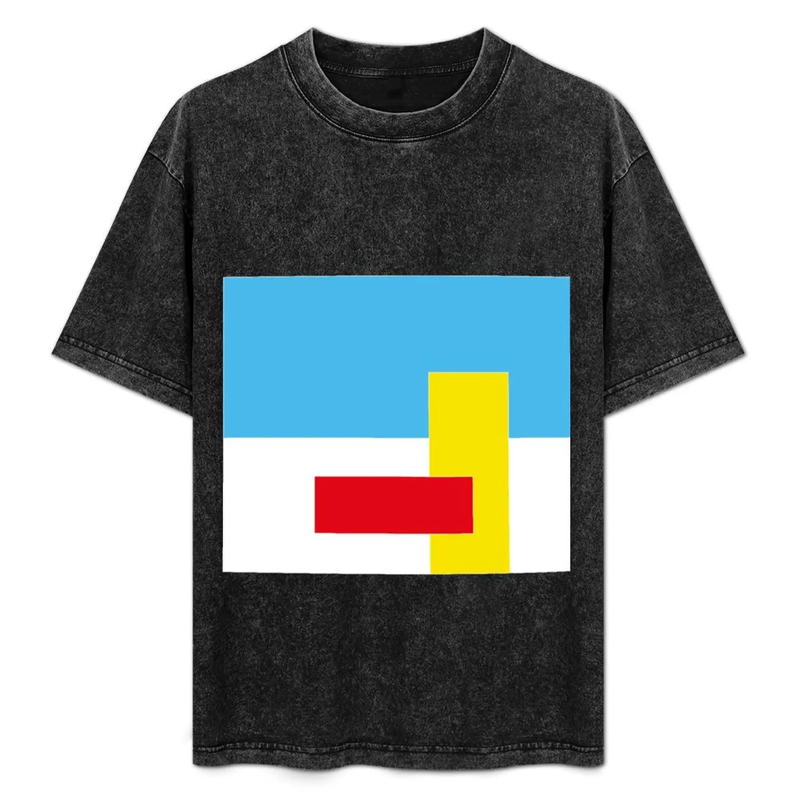 Футболка stijl block для любителей спорта дешевая одежда мужчин