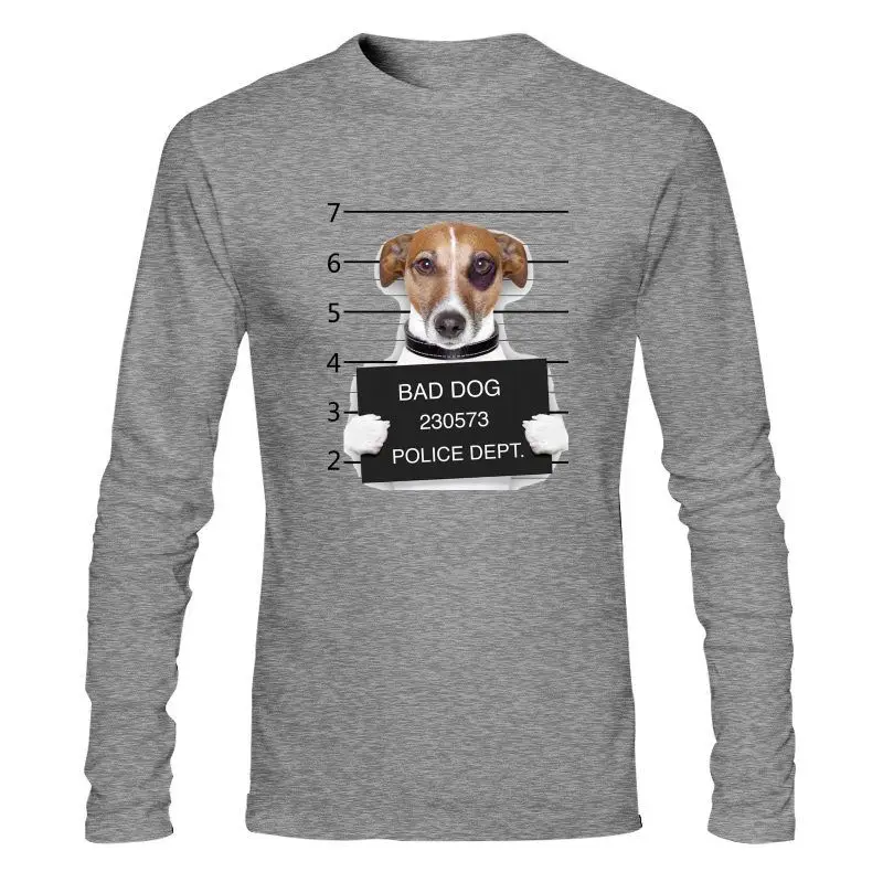 Мужская одежда новинка забавная футболка с рисунком Джека Расселла модель