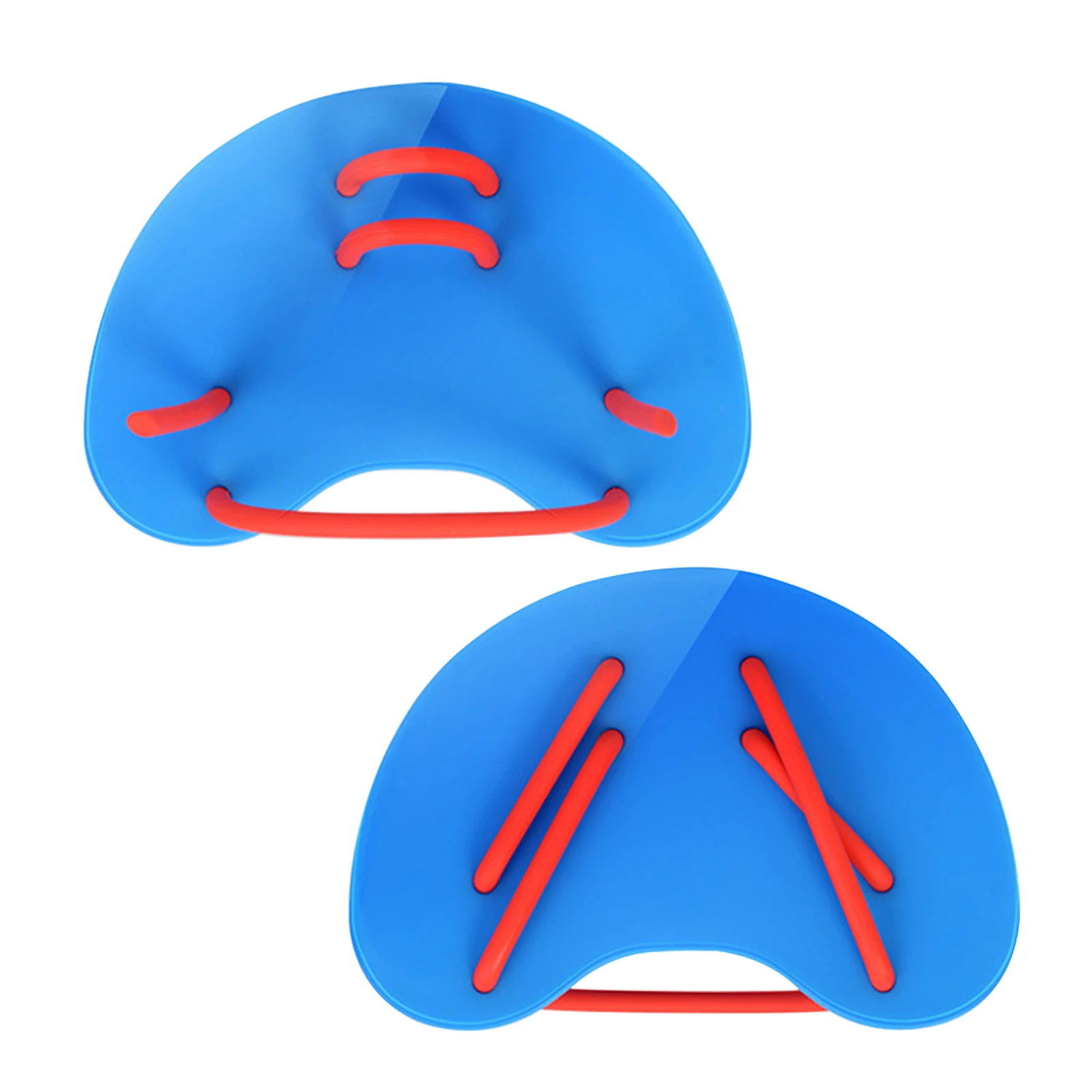 

1pair For Summer Adjustable Strap ABS Adults Seaside Diving Portable Water Sports Hand Paddle Kids Easy Apply Swimming Training