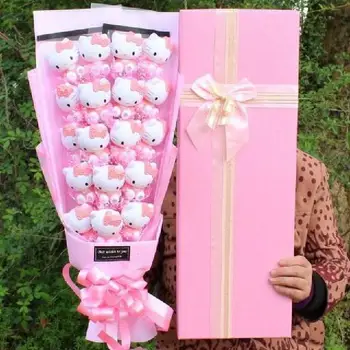 Hello Kitty Plush Stuffed Doll Bouquet 3