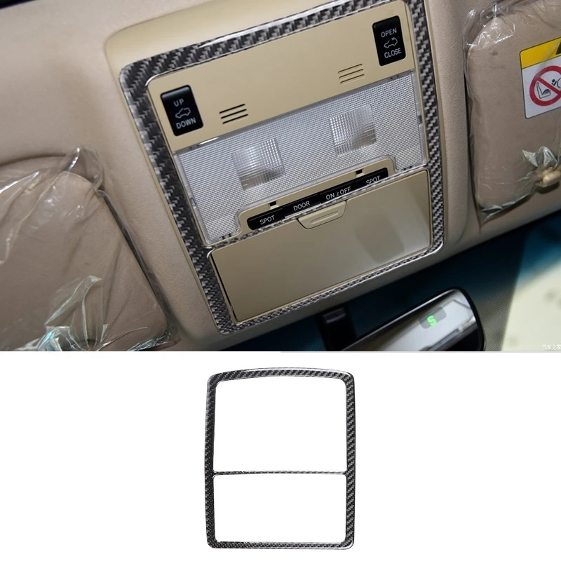Для Toyota Land Cruiser Prado 2010-2018 крыша лампа для чтения крышка лампы Отделка Наклейка