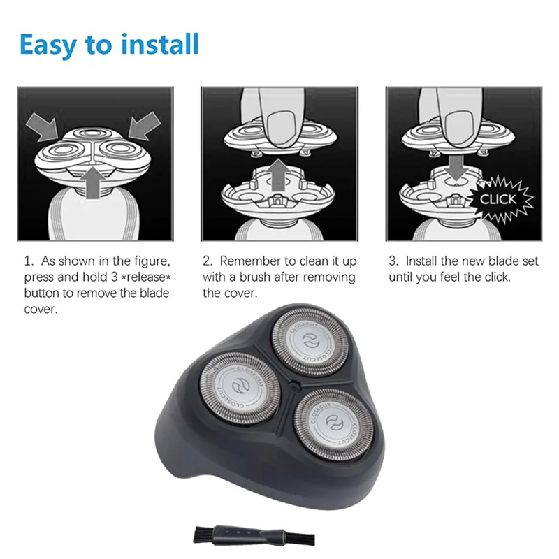 Сменная головка бритвы для Philips AT610 AT620 FT618 FT658 FT688 FT600 аксессуары электрической