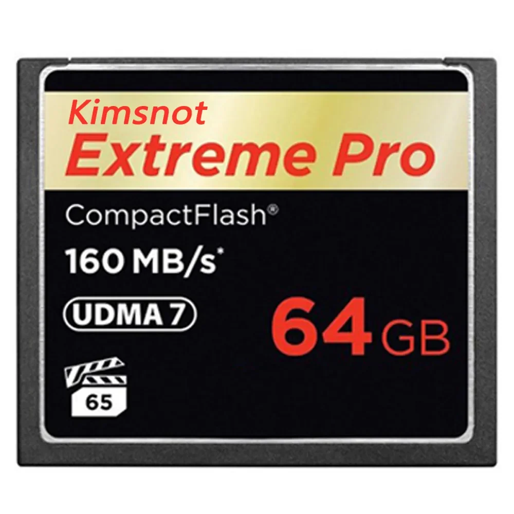 Карта памяти Kimsnot Extreme Pro 1067x 128 ГБ 256 64 32 CompactFlash CF Card Компактная флэш-карта