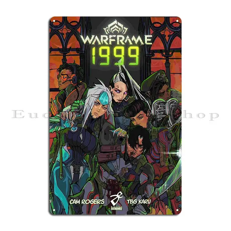 

Металлическая табличка Warframe 1999