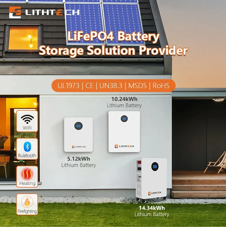 5 кВтч 10 15 солнечная система хранения 51 2 В домашний инвертор литий-ионные