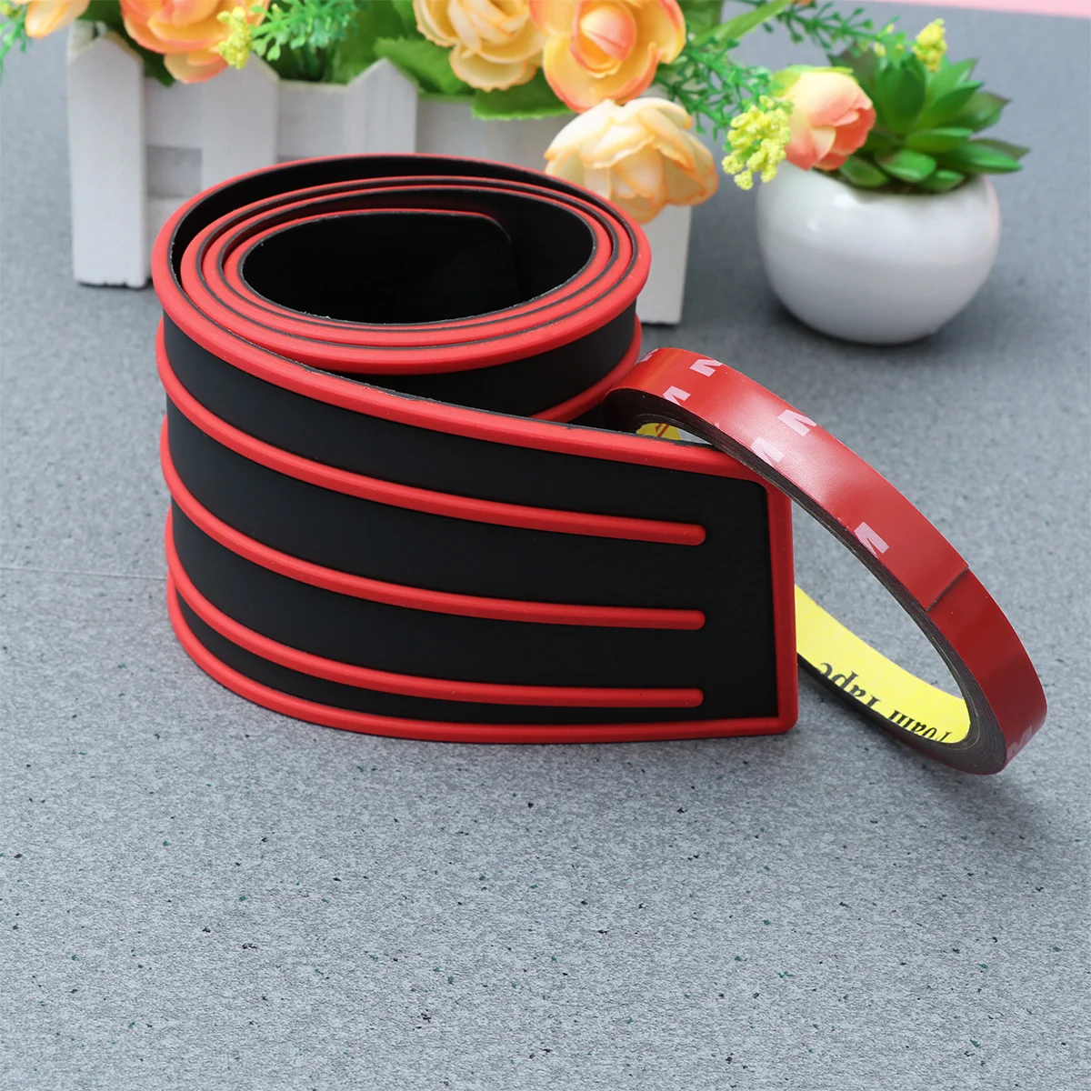 

1 Pc Bumper Strip Sticker Bumper Rubber Bumper Sticker for Vehicle Truck
