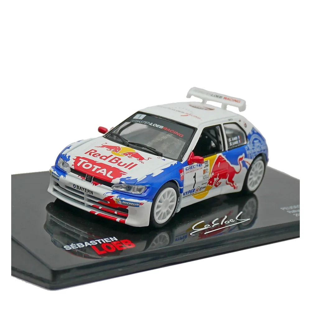 

ixo 1:43 Peugeot 306 Maxi WRC 2017 Rally Alloy Toy Car Model