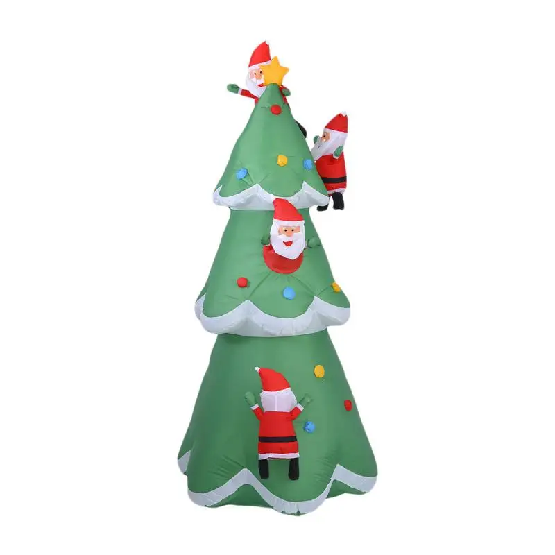 

Inflatable Christmas Tree Blow Up Giant Christmas Tree Yard Decor 8ft Blow Up Tree Yard Decoration For Holiday Indoor Outdoor