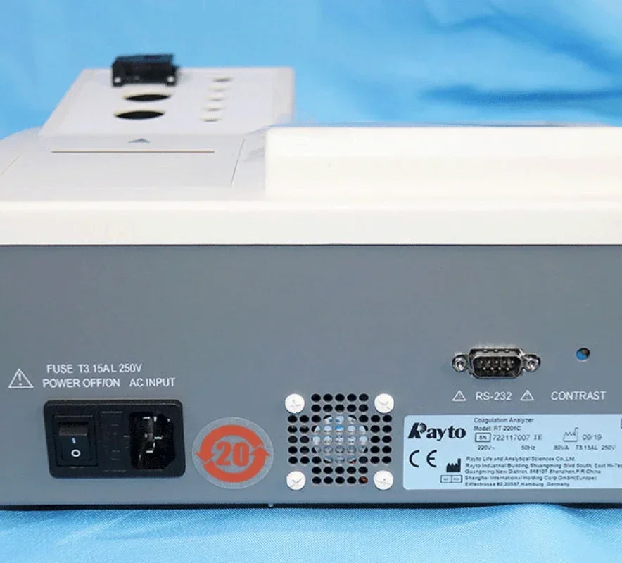 Rayto RT-2201C Питьевой анализатор коагуляции Цена Полуавтоматический одноканальный с