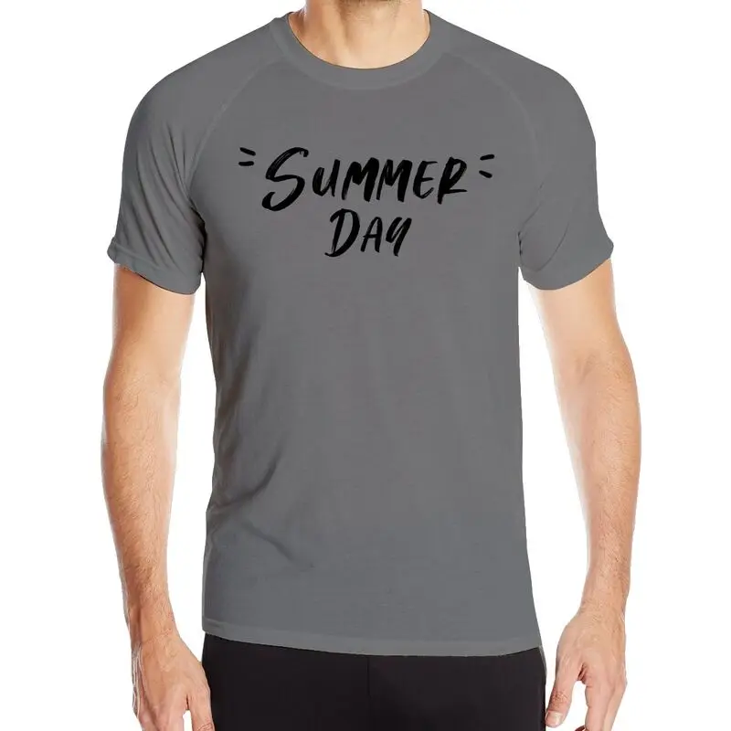 

Футболка мужская повседневная с коротким рукавом, уличный спортивный топ, Влагоотводящая цифровая печать, летний дизайн, Код: YSD072