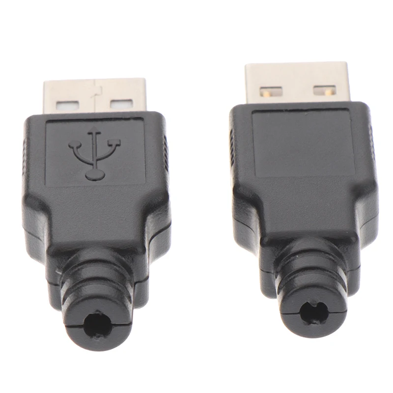 

10 шт., USB-коннекторы типа А для пайки, 4 контакта