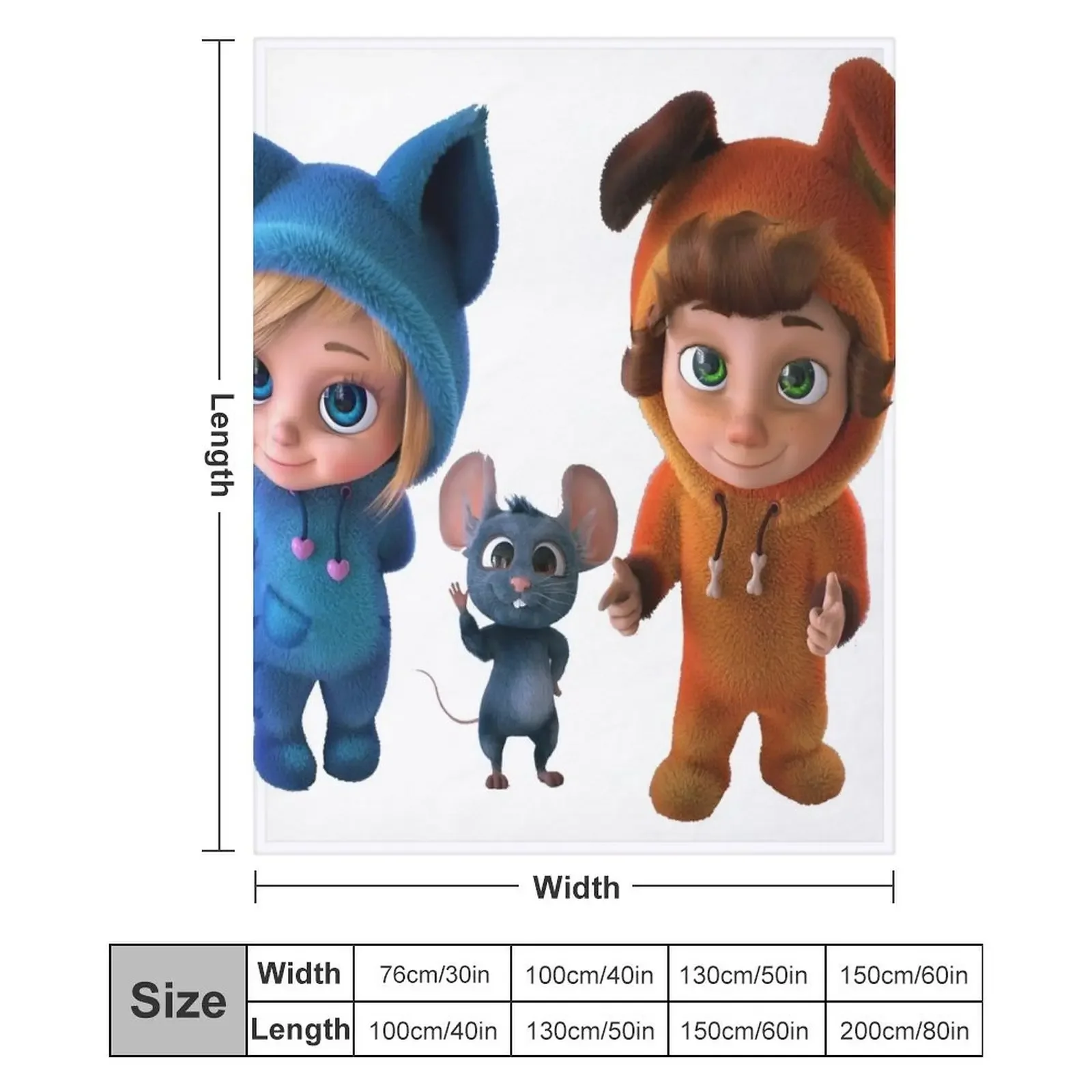 Dave & Ava – Плед ABC Deva And Ava, фланелевая ткань, гигантский диван, детская кроватка, плед, одеяла (art.: 3920cccb2673c) - 3920cccb2673c