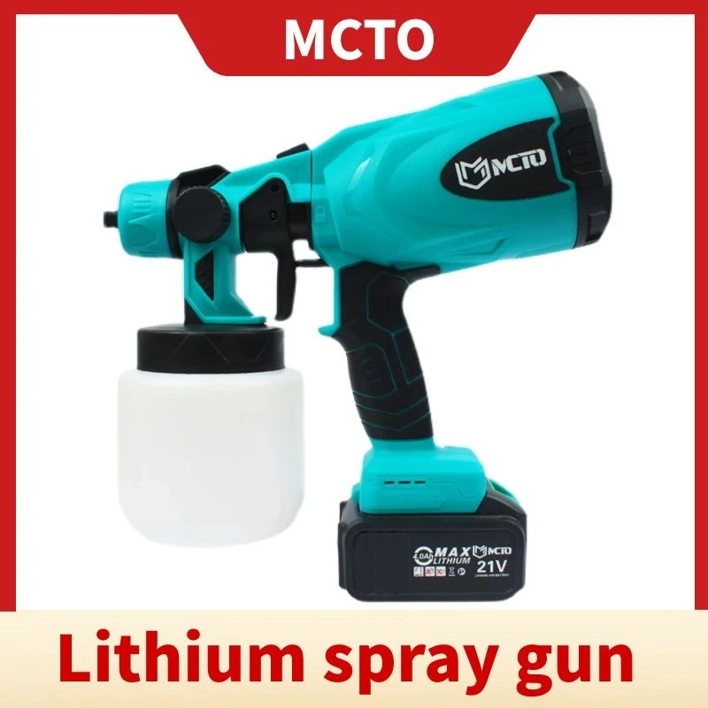 Электрический пистолет-распылитель 800 Вт 800 мл. Ручной беспроводной мощный Электрический распылитель краски. Домашнее распыление «сделай сам». Для батареи Makita 21 в
