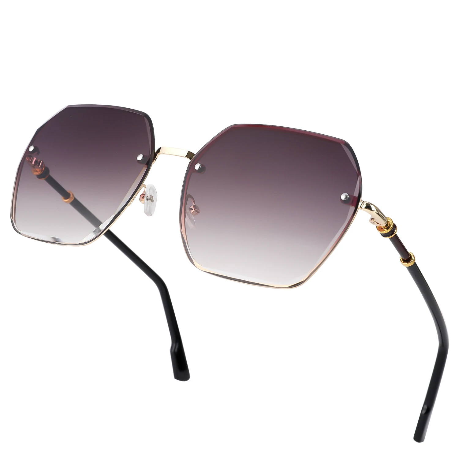 Солнцезащитные очки женские круглые модные брендовые дизайнерские солнечные