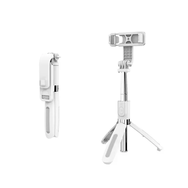 

Mobile Phone Wireless Bluetooth Selfie Stick Tripod Anti-shake Handheld Balance Stabilizer