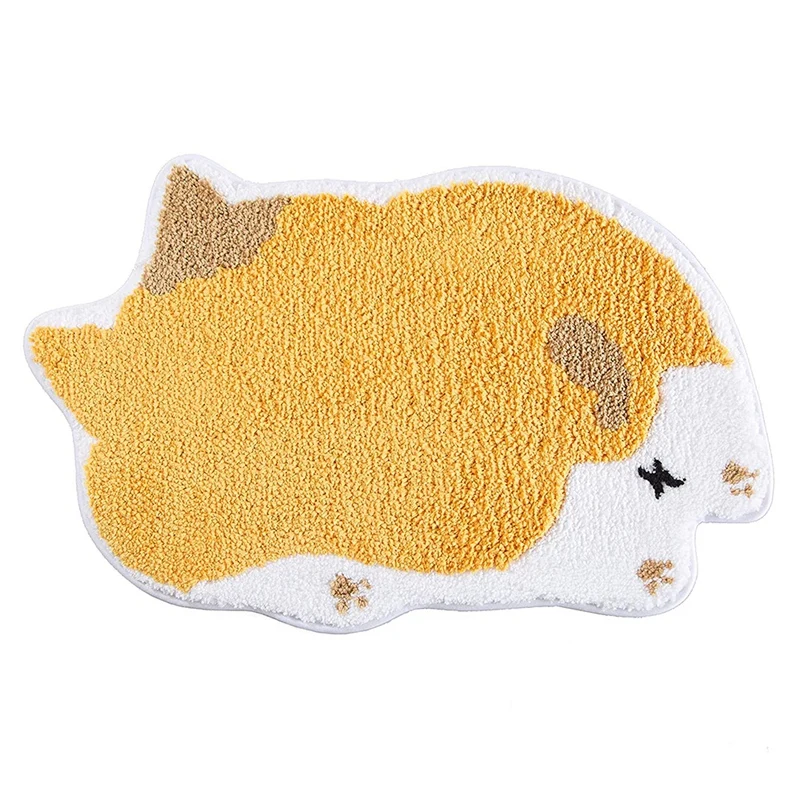 

Cute Bath Mat For Kids,Ultra Soft Non-Slip Bathroom Rug,Plush Carpet Doormat For Tub,Shower And Bathroom