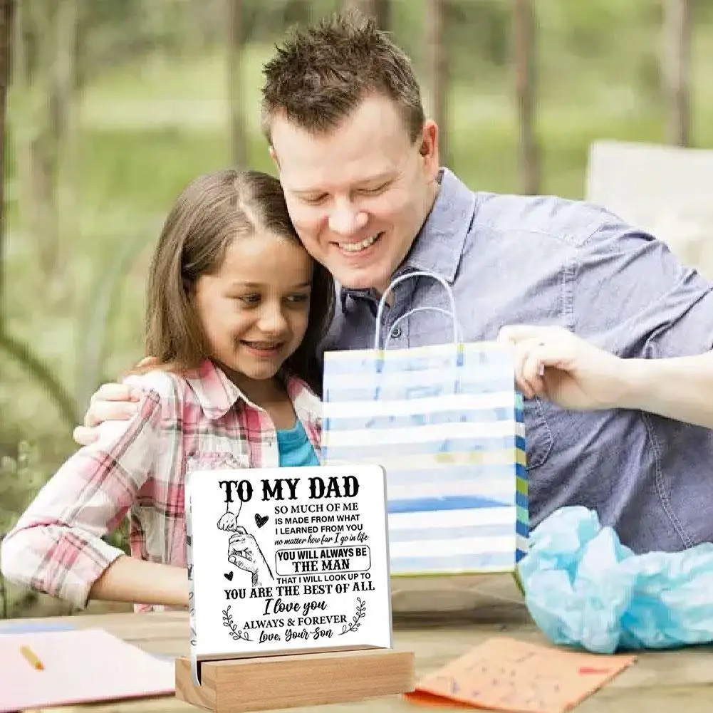 Подарки для папы на Рождество — выгравированный подарок Я люблю тебя папа