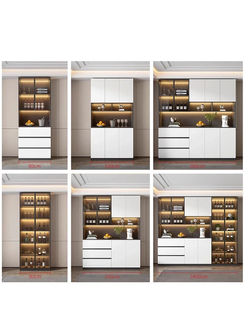 Простая деревянная витрина для винного шкафа со стеклянной дверью