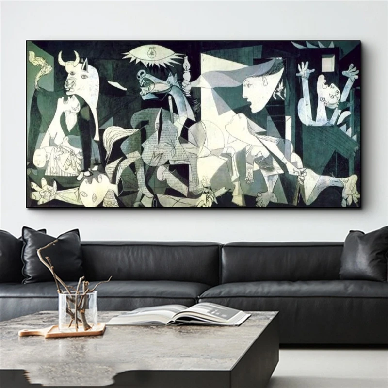 

Guernica By Picasso Canvas Paintings Reproductions Famous Canvas Wall Art Posters And Prints Picasso Pictures Home Wall Decor