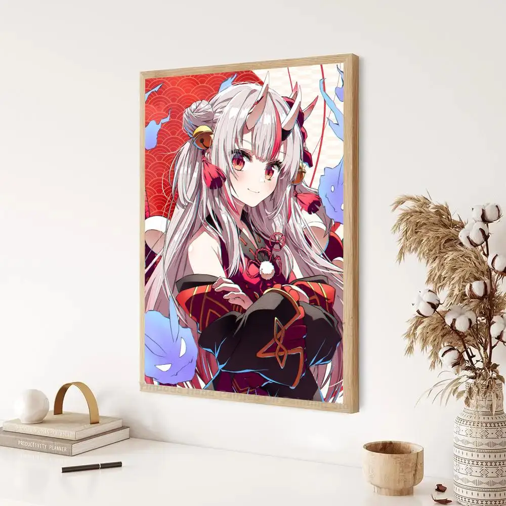 Наклейки с мотивами аниме Nakiri Ayame Hololive Vtube стикеры для гостиной спальни входа