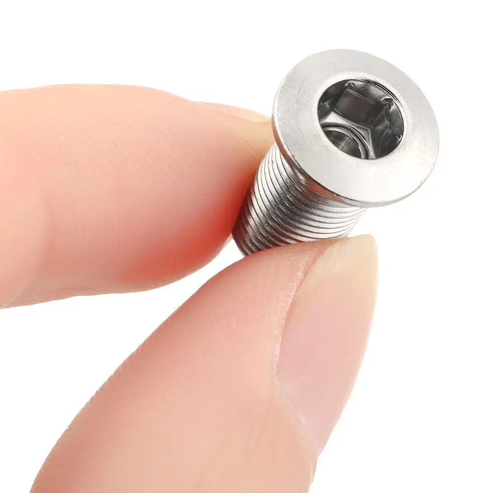 5 пар велосипедных колец болтов MTB пластина винты монопластина или двойная три