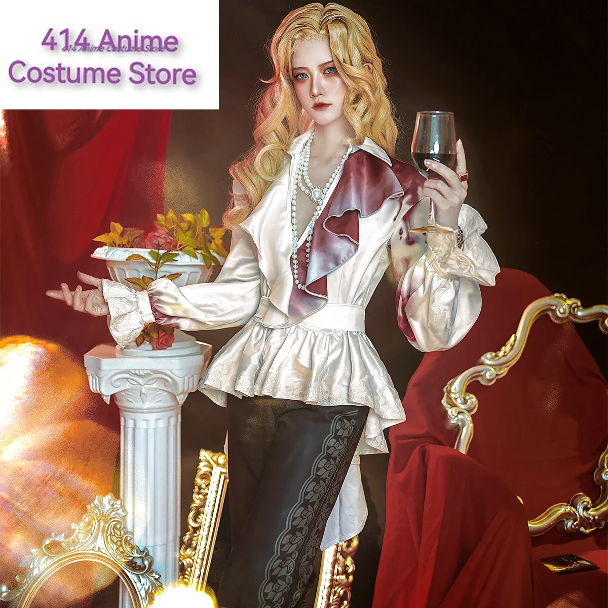 Игра Identity V костюмы для косплея Hunter Joseph Desaulniers фотограф похмелье кожа косплей