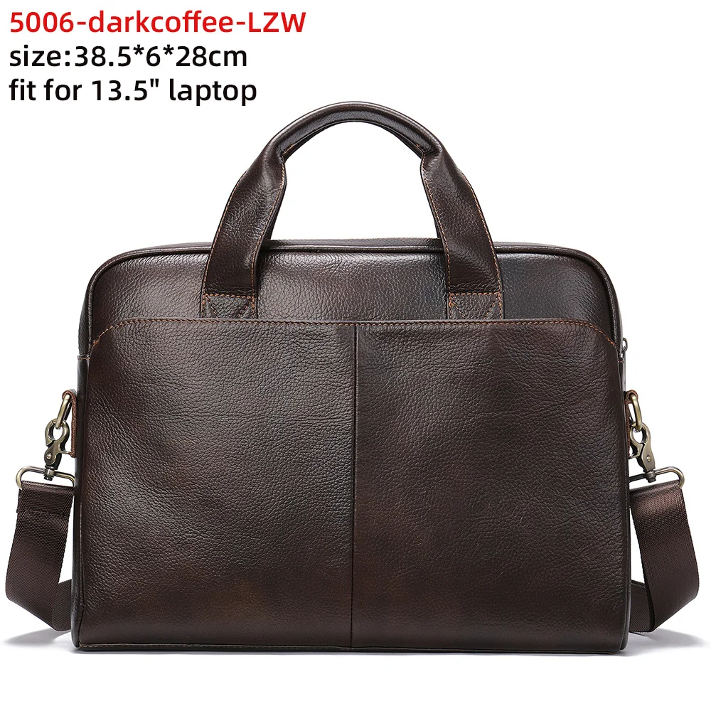 

Bag Executive For Men Men's Briefcase Bag Men's Genuine Leather Laptop Bag For Men Porte Document Business Handbag