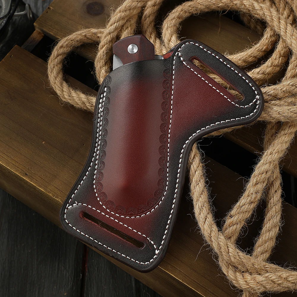 Винтажная Кожаная Поясная Сумка Для Инструментов Edc Мини-карманный Держатель