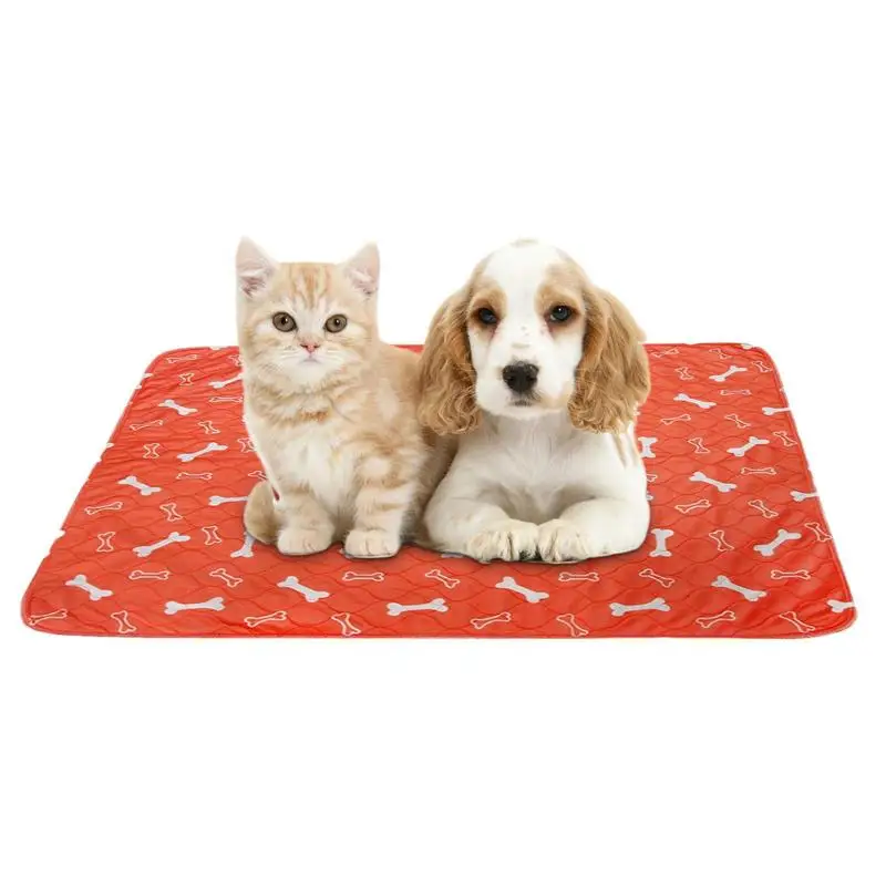 

Leak Proof Pet Urine Absorbent Pads Pee Protective Underpads Reusable Potty Training Absorbent Pads Cat Accessories Pet Supplie