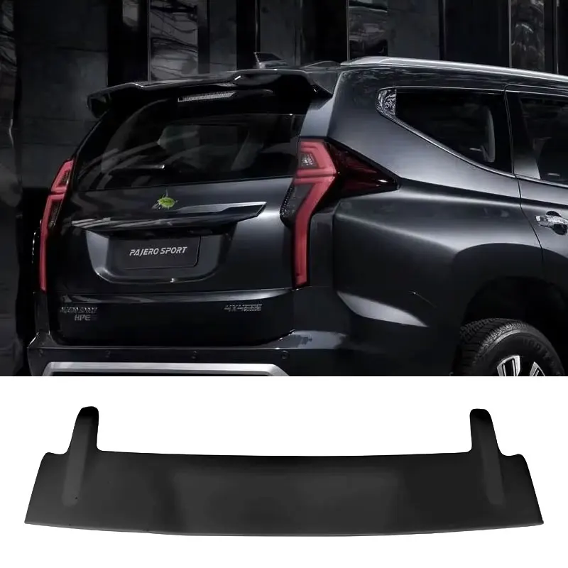 

Montero спойлер для Mitsubishi Pajero Sport Tail Fin от 2016 до 2020 Белый Автомобильный задний Крыло ABS пластиковые аксессуары