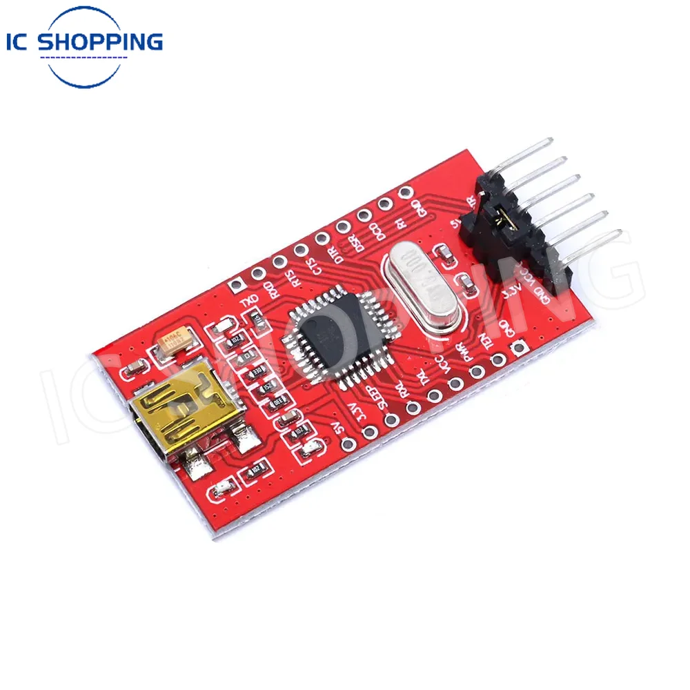 Фото Кабель для скачивания модуля FT232RL с USB на TTL 3,3 В 5 В, интерфейс Mini TYPE-C, 1 шт. №1