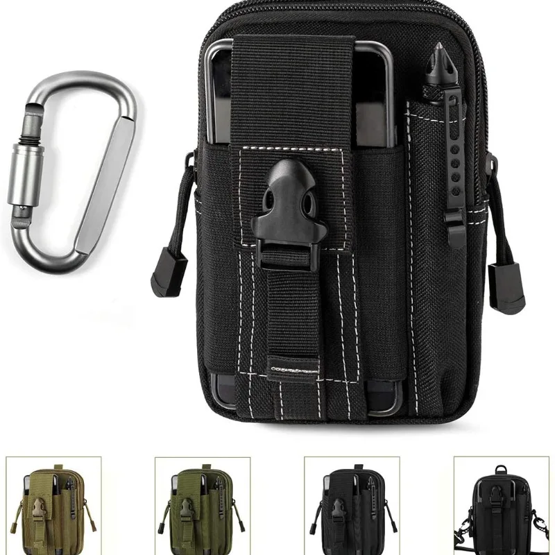 

Tactical Camouflage Fanny Pack Outdoor Multifunctional Men's Waterproof Mobile Phone Bag Camping Bike Fanny Pack