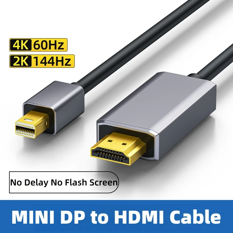Кабель Mini DP-HDMI 4K60Hz HD 2K144Hz DP Thunderbolt 2 видеокабель для Macbook air pro Machinist F117-7B/7P