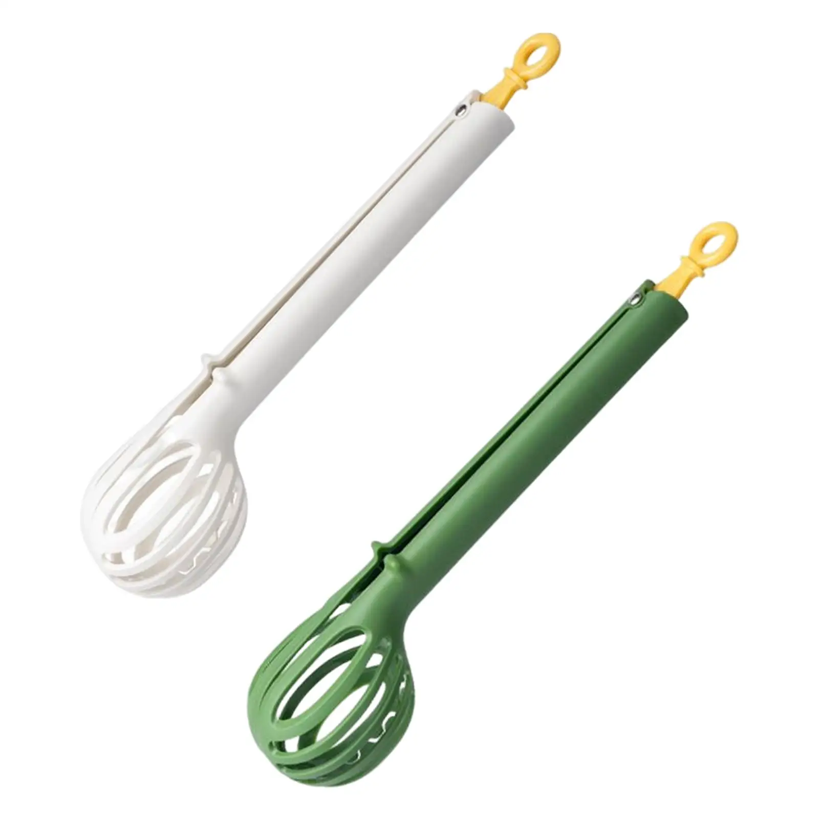 3 in 1 Hand Blender Hand Mixer Manual Egg Whisks with Hanging Hole for Salad Mixing Convenient Kitchen Utensils Noodles Clip