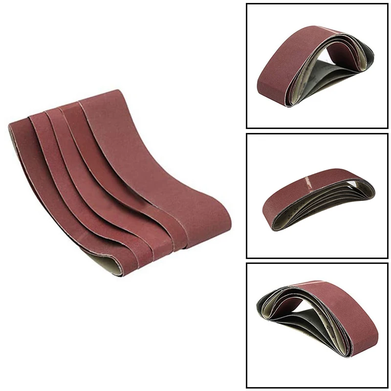 

New 5 Pieces 100 X 915Mm Sanding Belt 4 Inch X 36 Inch Sanding Screen Abrasive Band