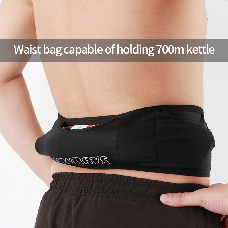 High Elastic Sports Waistband  Running Bag Men Women Outdoor GYM Cycling Belt Zipper Waist Pack With Bottle Holder Phone Pouchs