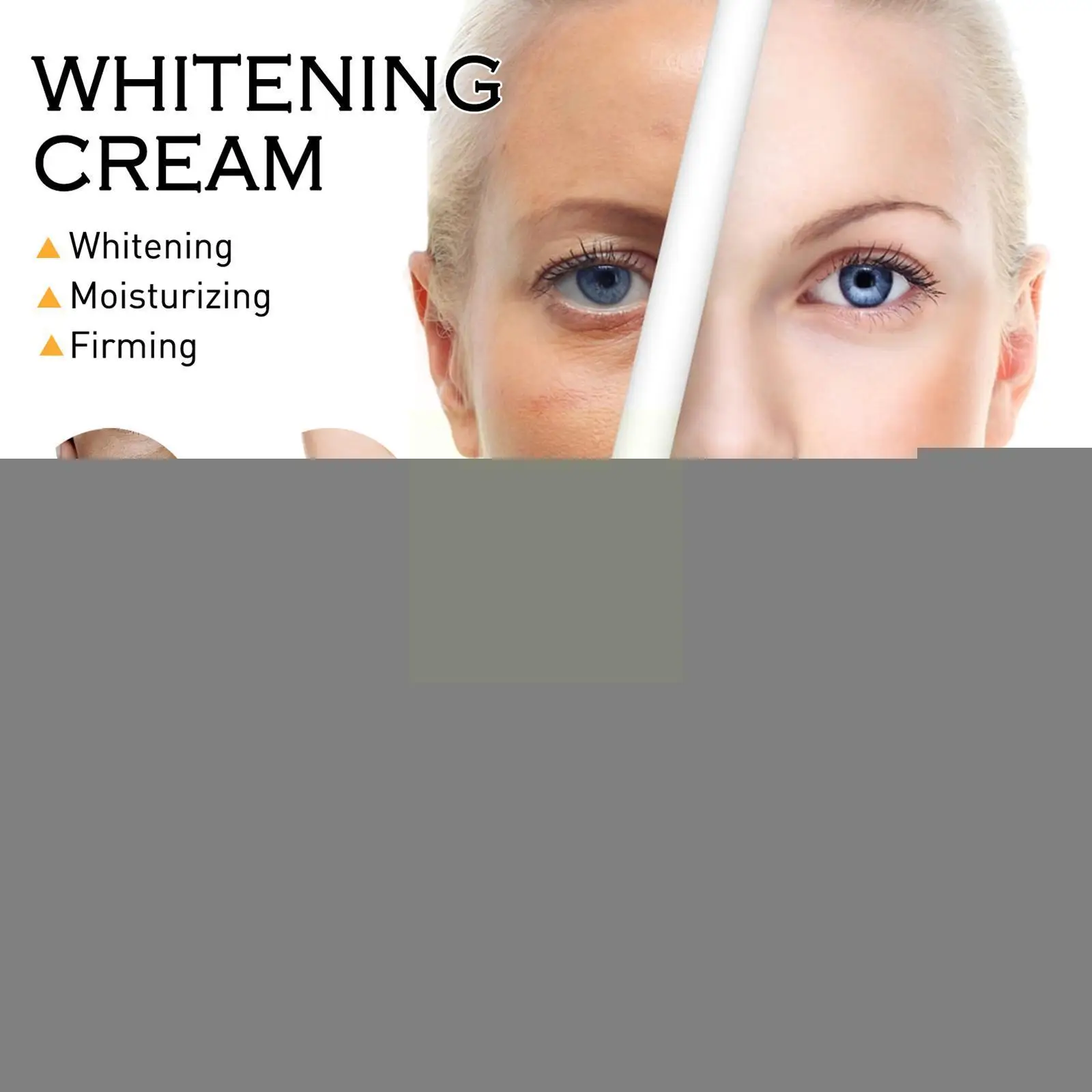 

50g Body Whitening Cream Bleaching Lightening Moisturizing Nourishing Cream Underarm Care Legs Knees Skin Body Back R6l5