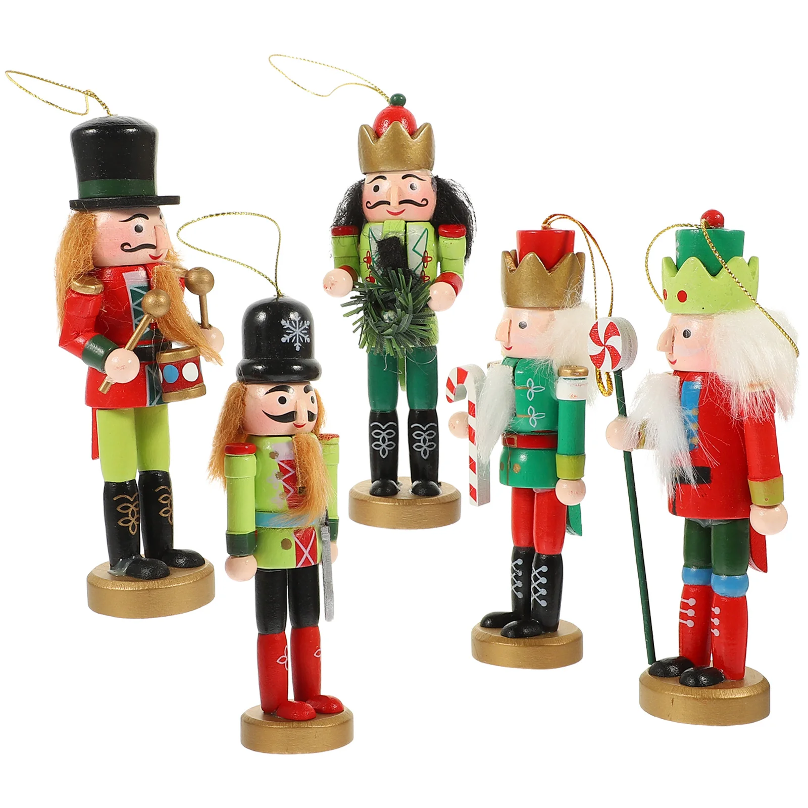 

5 шт., декоративные деревянные подвески для мешков