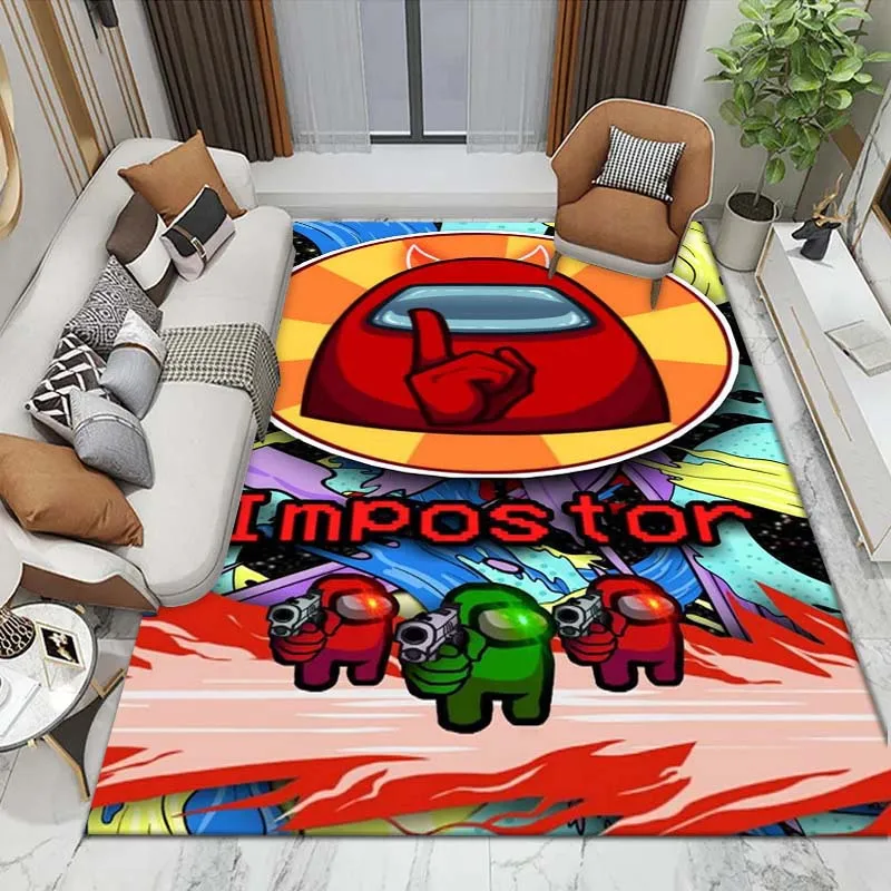Игровой ковер Impostor нескользящий современный коврик для ванной спальни игровой