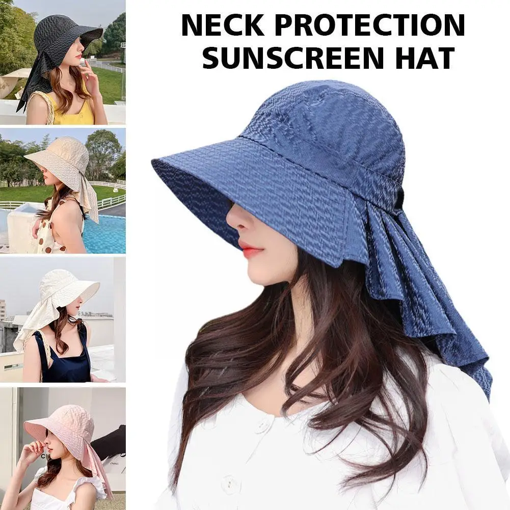 

Складная быстросохнущая Солнцезащитная шляпа с защитой от УФ-лучей, двойного назначения, обруч для волос, Солнцезащитная шляпа для женщин, уличная пляжная мягкая складная широкополая шляпа R2W5