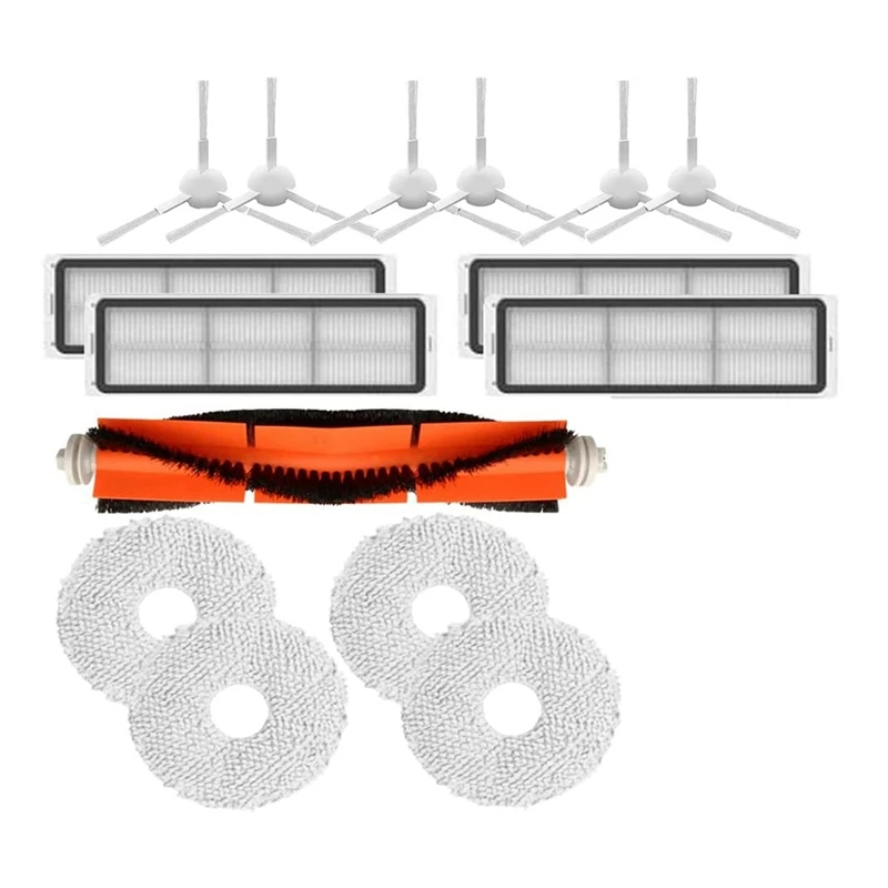 

Replacement Main Brush Side Brush HEPA Filter Compatible For Dreame Bot L10S Ultra Robots Vacuum Cleaner Parts