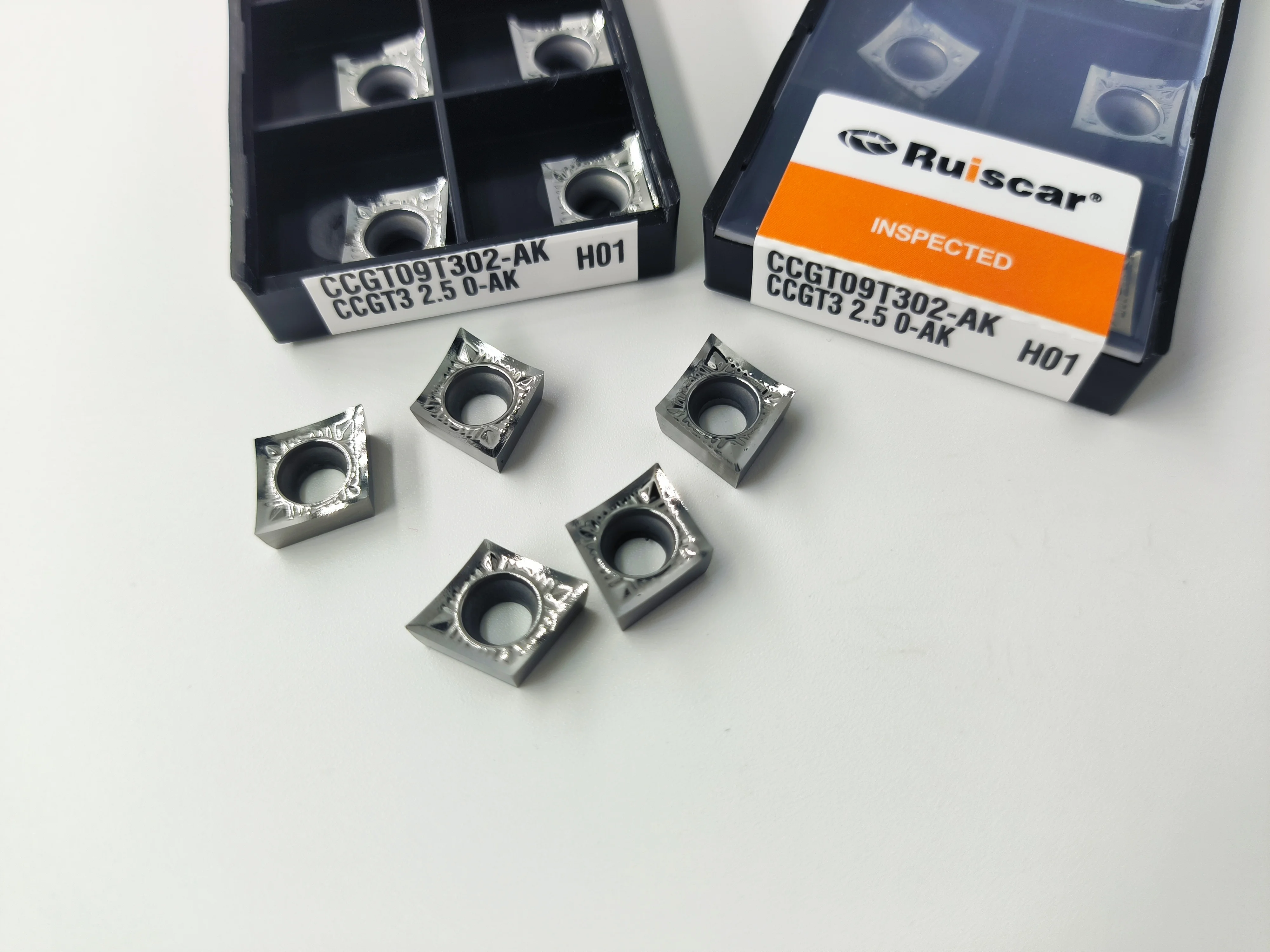

CCGT09T302-AK CCGT09T304-AK CCGT09T308-AK H01 Aluminum cutting tools CNC insert high quality free shipping for non irony
