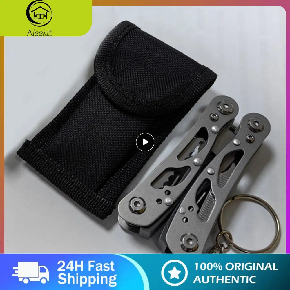 

1~10PCS Portable Mini Multitool 420 Stainless Steel Multitool Pliers Knife Screwdriver for Outdoor Survival Camping Hunting