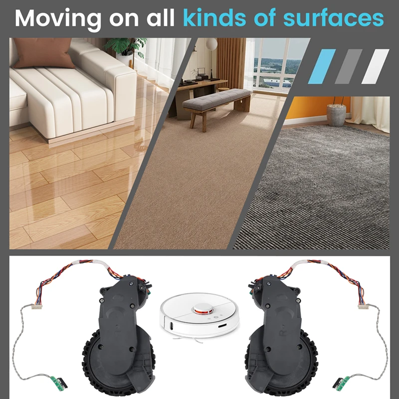 Модуль ходьбы аксессуары для ведущих колес Roborock G20/G20S/S8/S8MAXV запасные части