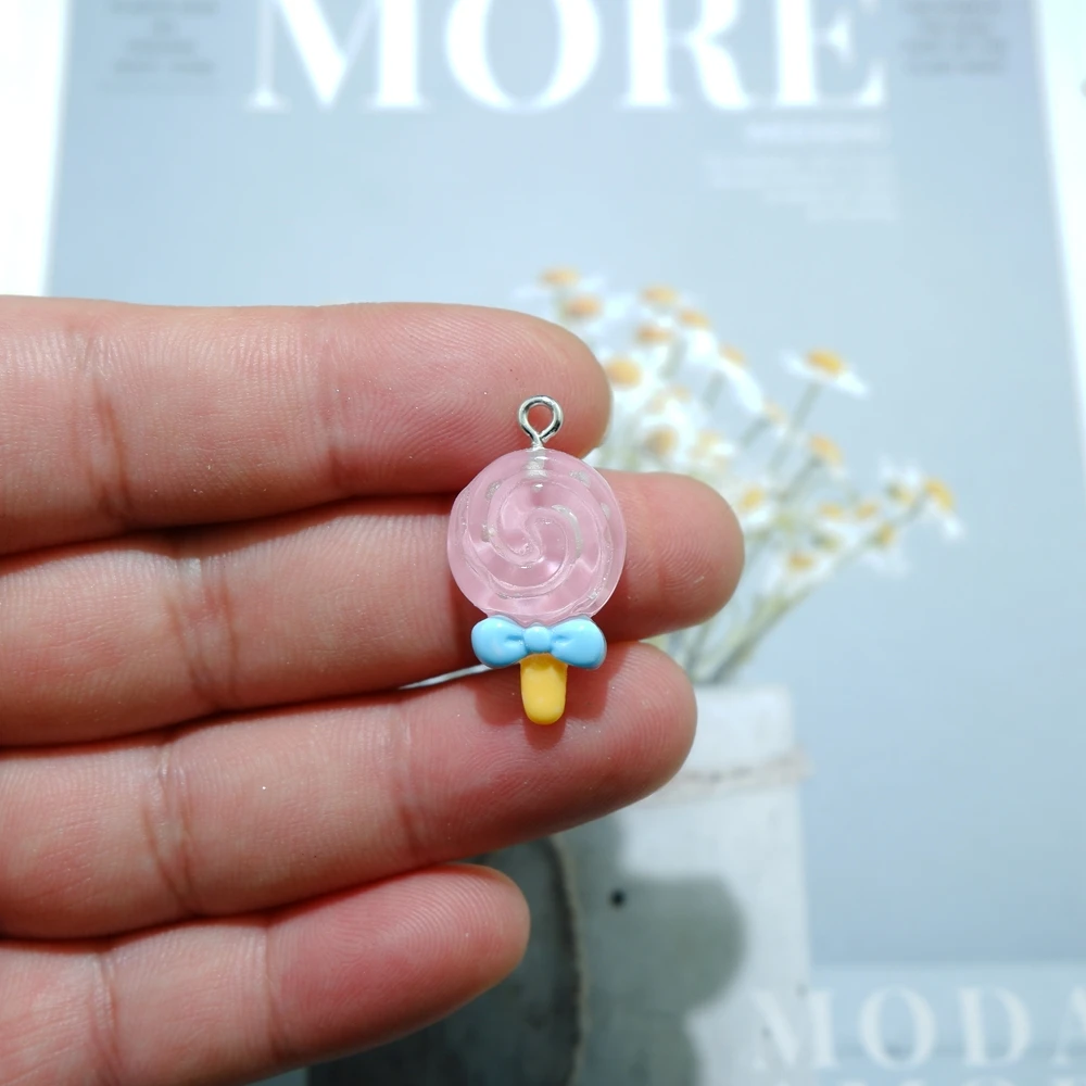 Подвески в виде леденца мороженого пончиков для изготовления ювелирных изделий