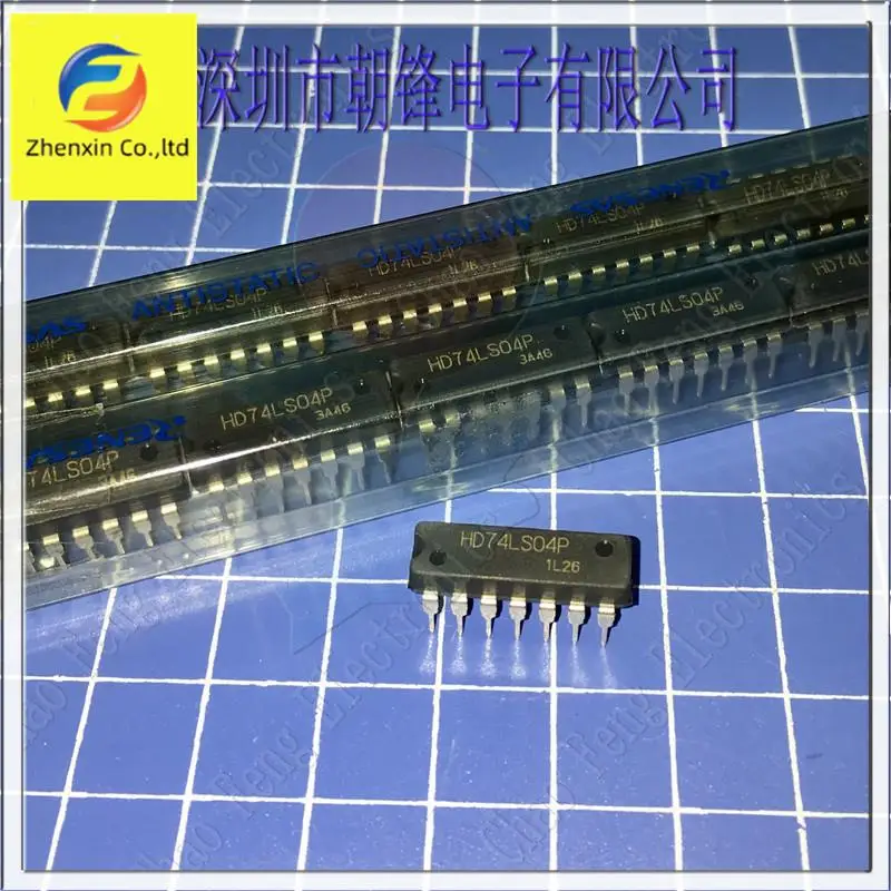 

10 шт. Оригинальный Новый HD74LS04P DIP14