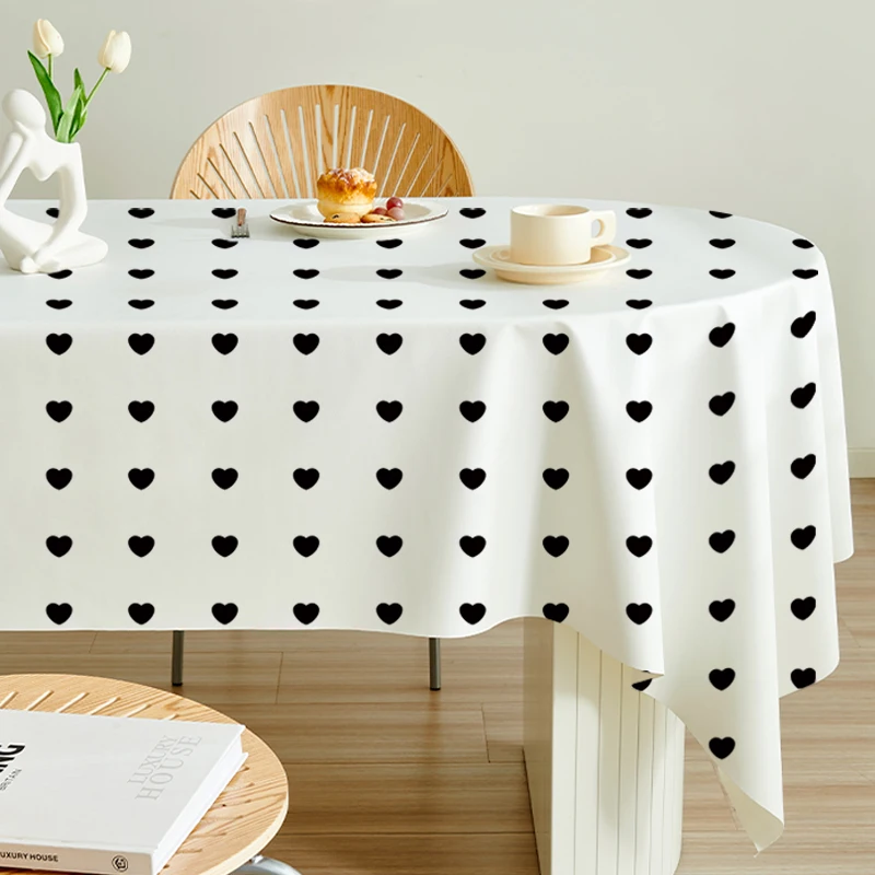 

Advanced and explosive tablecloth, washable, oil resistant, waterproof rectangular tablecloth