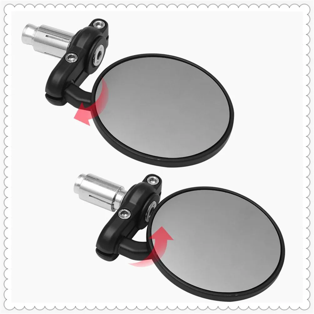 

Universal Motorcycle Rear View Mirrors Round 7/8" Handle for YAMAHA X300 V-MAX 1700 VMAX1 XMAX125 XMAX250 XMAX 400 MT03 R3