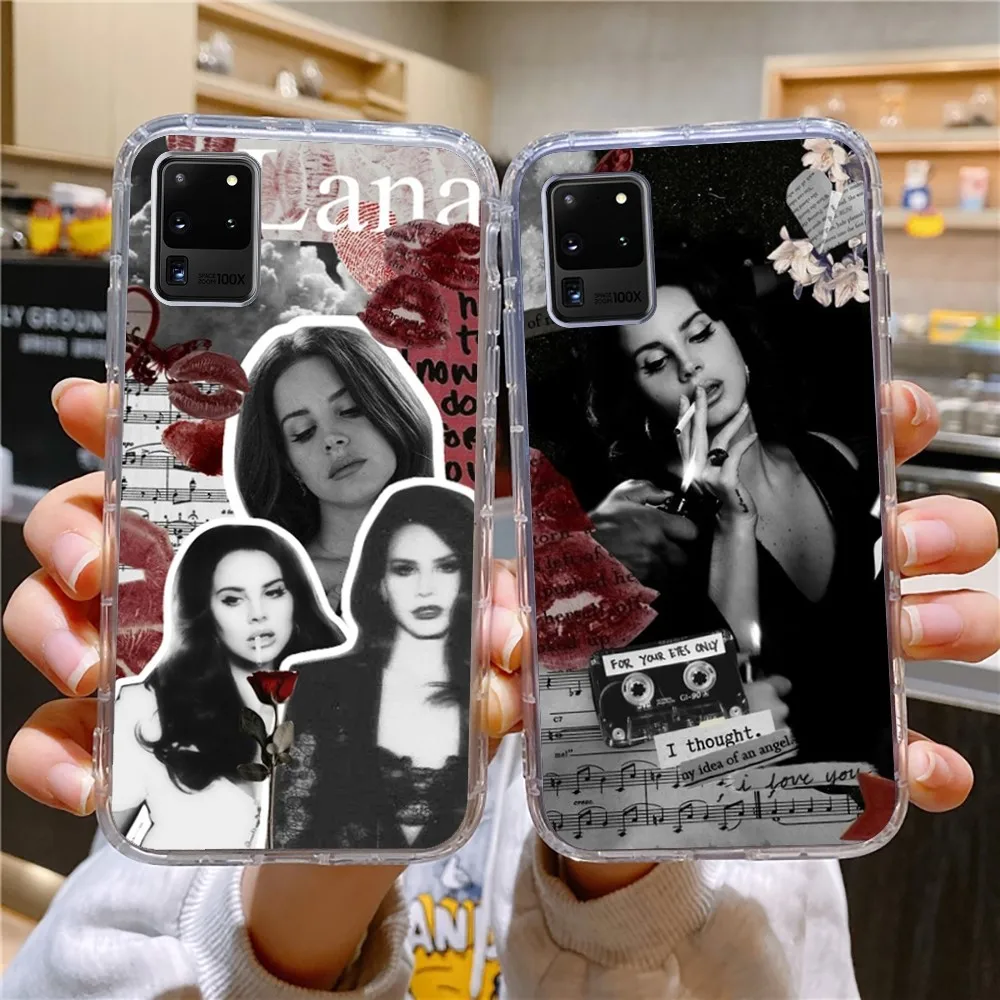 Чехол для телефона с постером Лана Дель Рей певицы крафт Samsung Galaxy A52 A12 A51 S21 Edge S22ULTRA