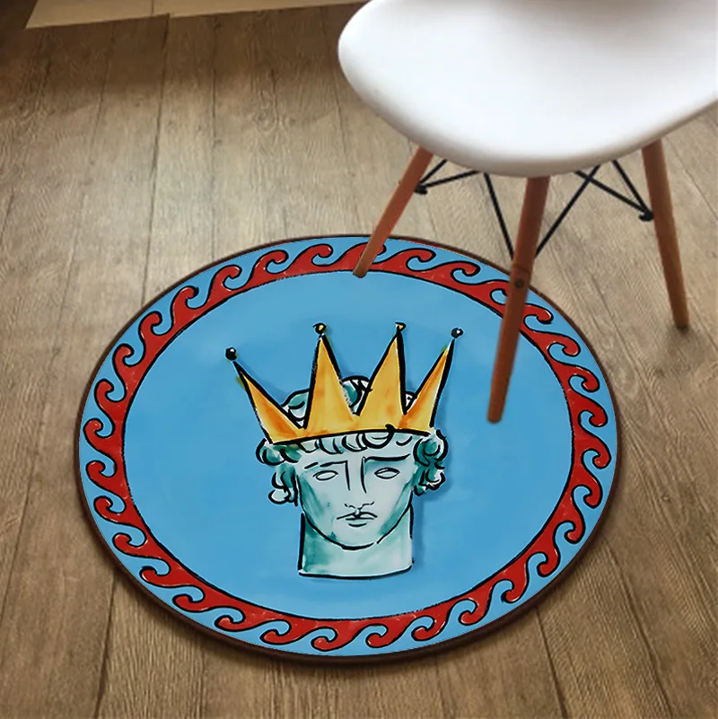 

Ginori 1735 ковер «Морской Бог» круглый полиэстер